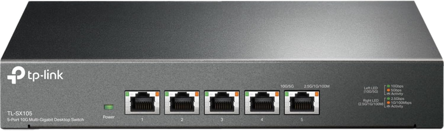 TP-Link TL-SX105 5ポート10GbEスイッチ