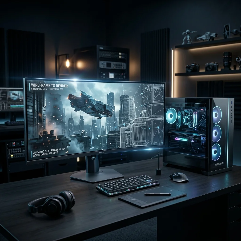 3DCGクリエイターのワークステーション