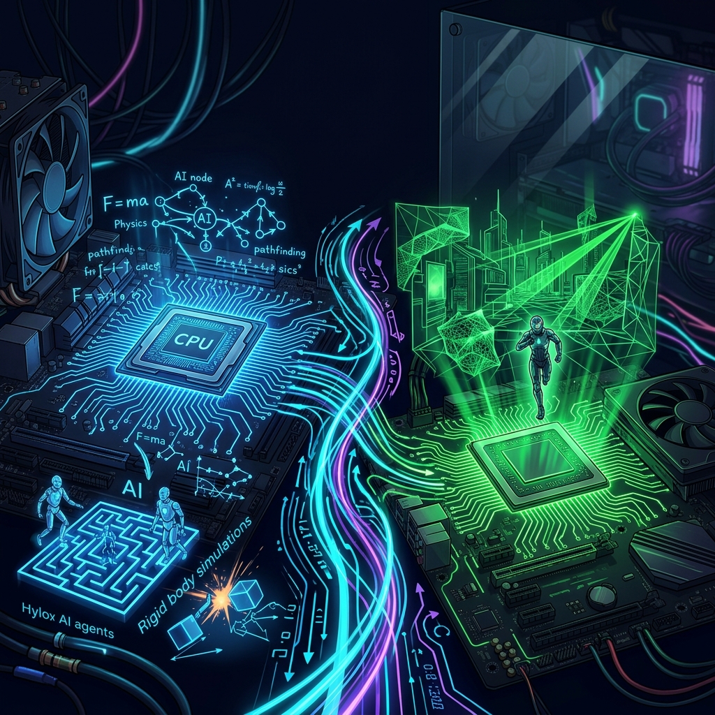 GPU×CPUの役割分担を図解