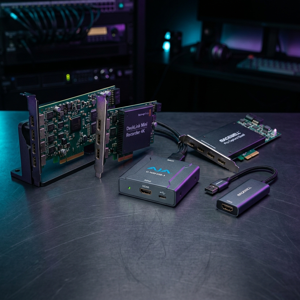 プロ用HDMIキャプチャーボードの比較解説 — PCIe・USB・4K対応モデルを現場視点で選ぶ
