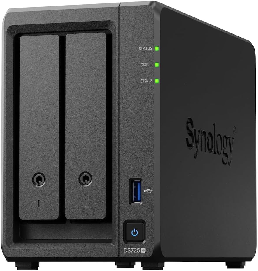 Synology DiskStation DS725+ 2ベイNAS