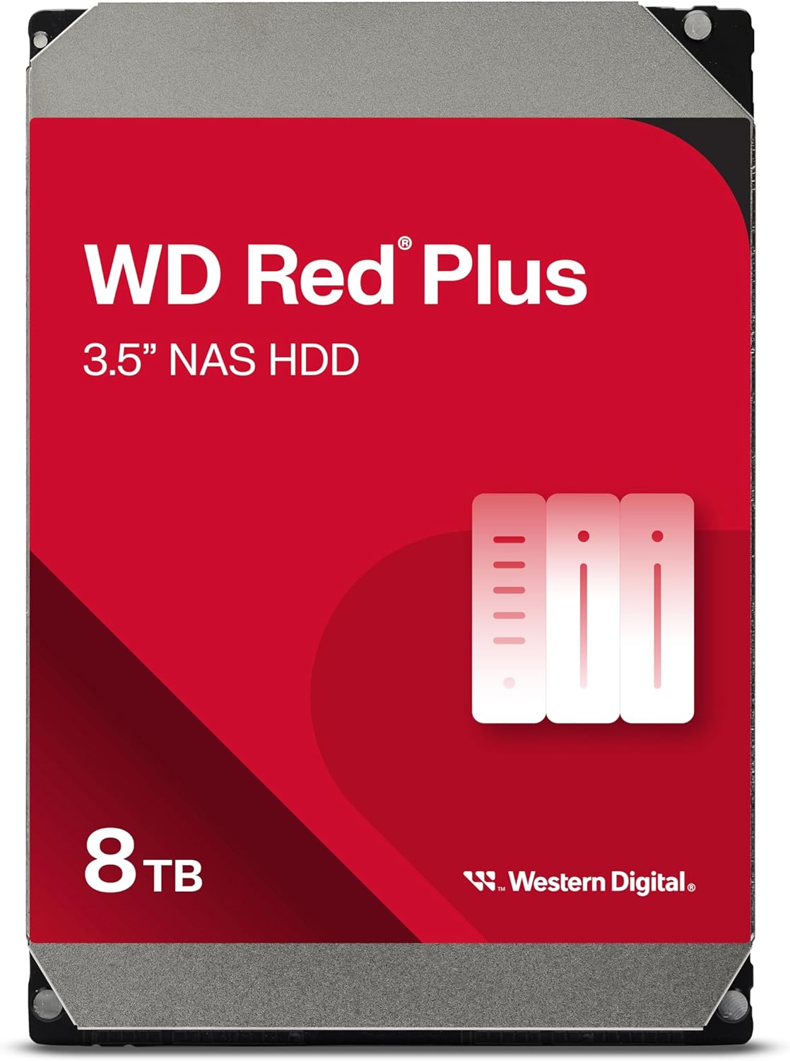 Western Digital WD Red Plus 8TB NAS向けHDD