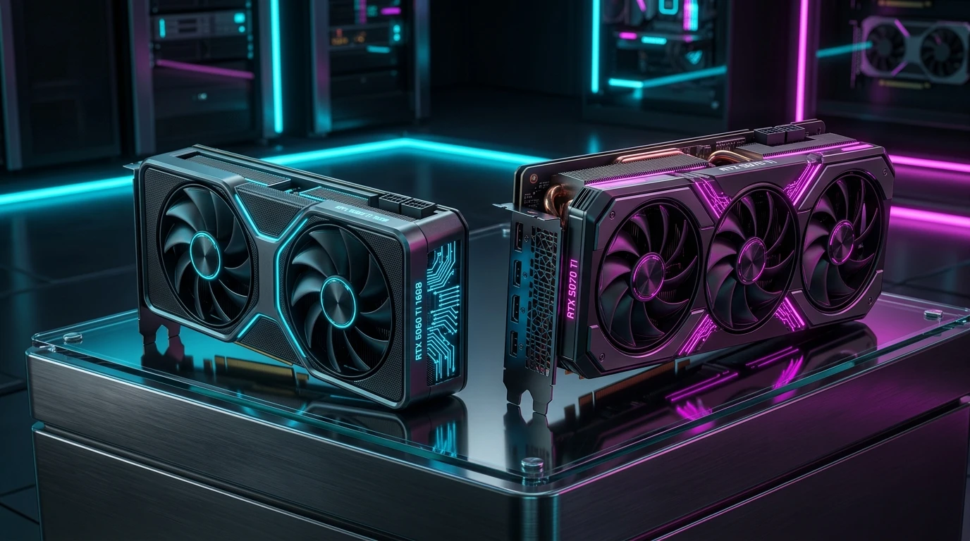 RTX 5060 Ti 16GBとRTX 5070 Tiはどっち？