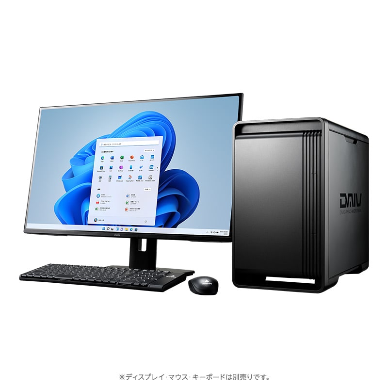 DAIV KM-I7G7T（NVIDIA Studio 認定PC）