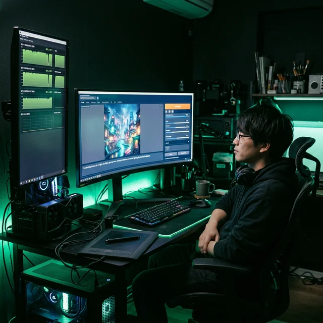 Stable Diffusionローカル環境に必要なVRAM容量の解説