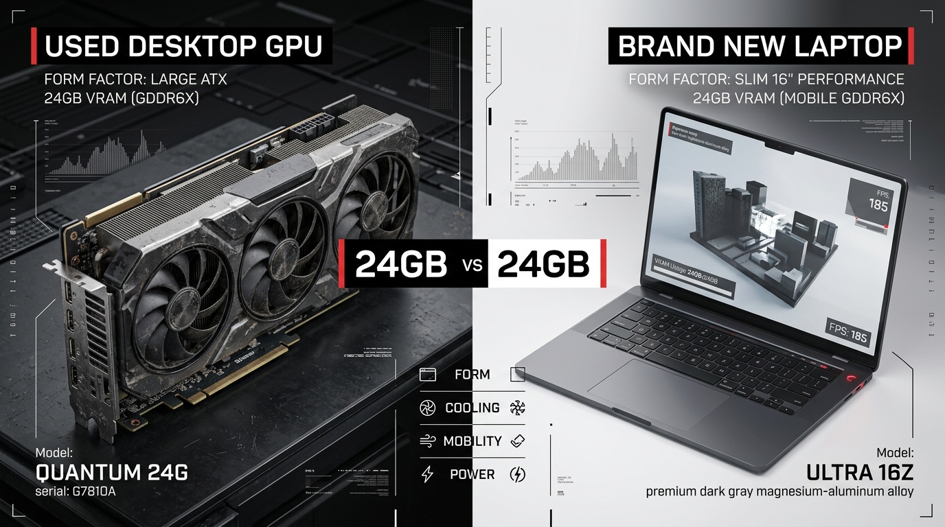RTX 3090 vs RTX 5090 Laptop