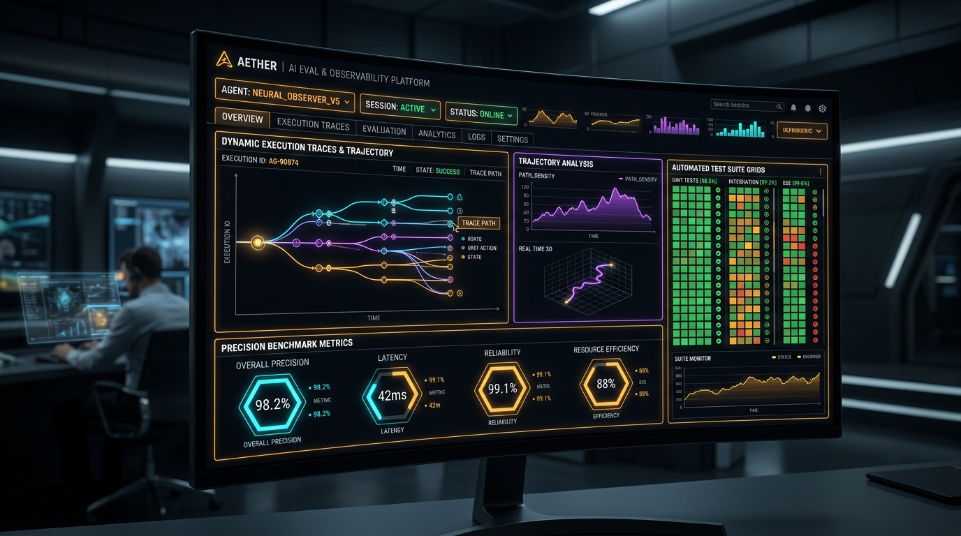 AIエージェントの評価・オブザーバビリティ・トレース分析ダッシュボード