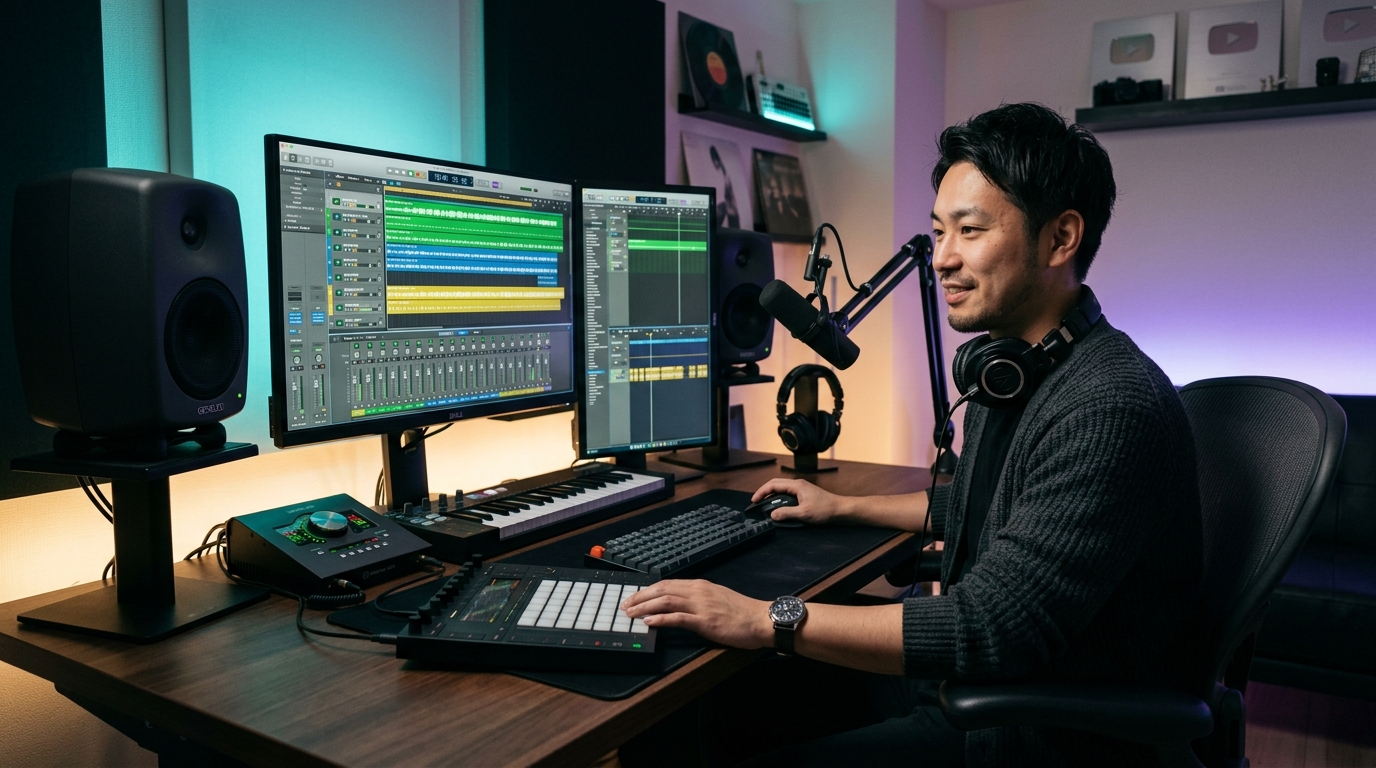 PC音声環境構築ガイド｜DTM・配信・映像制作の「聴く・録る・つなぐ」環境【2026年】