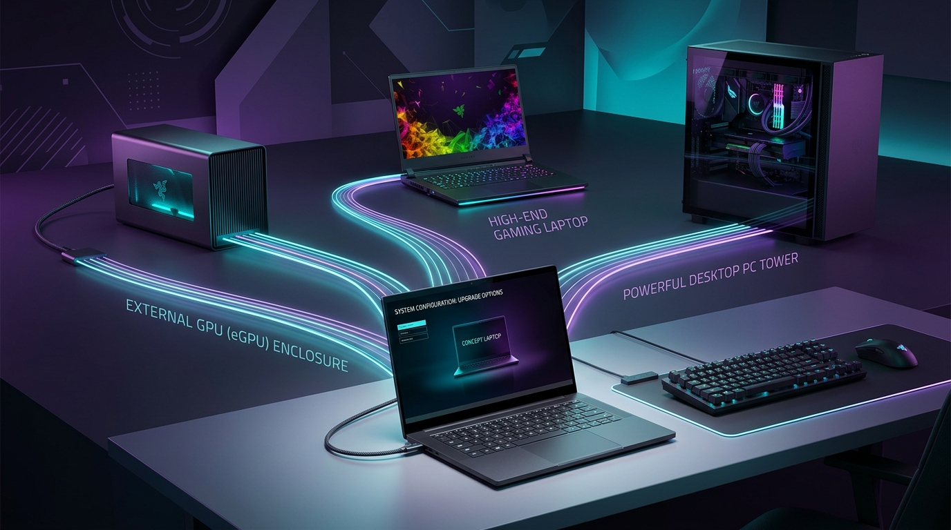 eGPUはおすすめ？ノートPCへの外付けGPU導入を見送った3つの理由【2026年版】