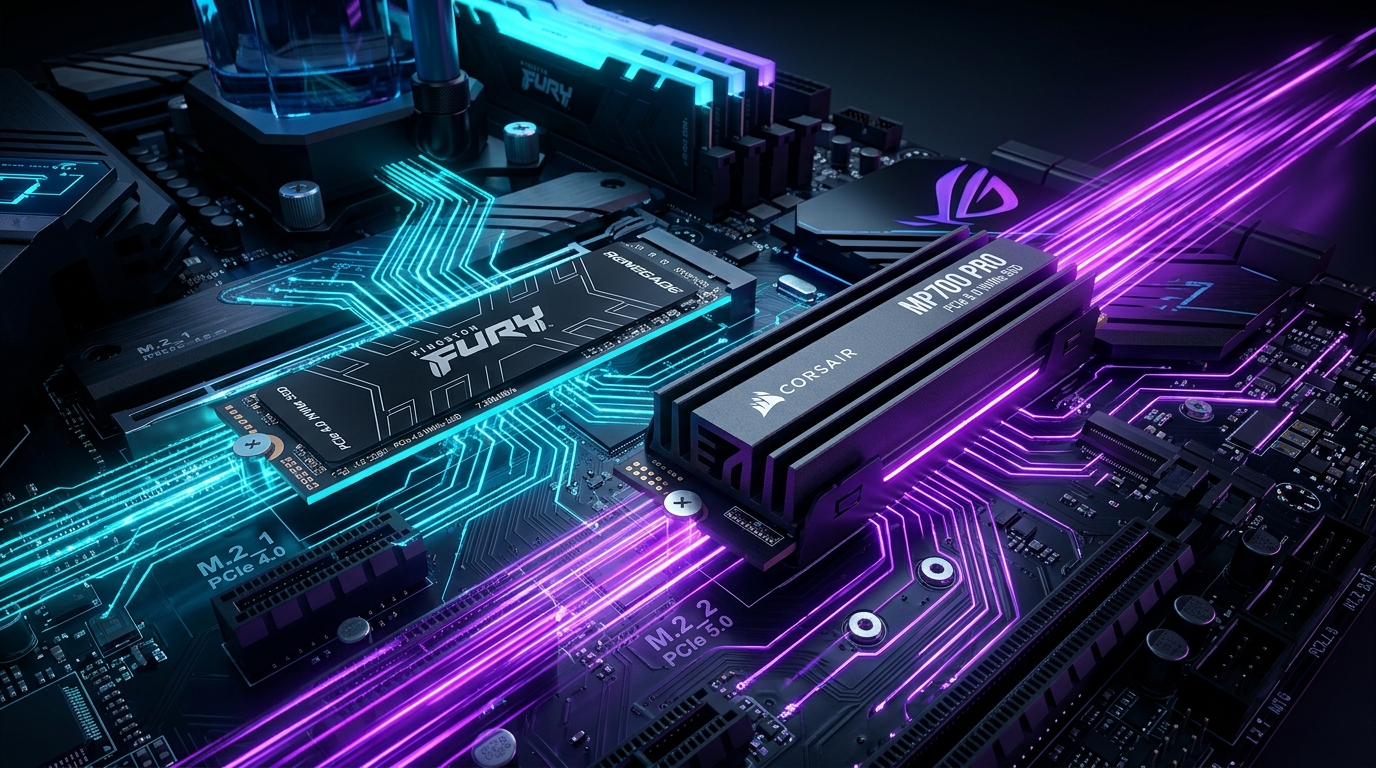PCIe 4.0 vs PCIe 5.0 SSD｜Gen4とGen5の性能・発熱・用途比較