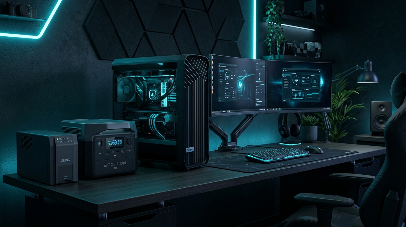 ポータブル電源はUPSの代わりになる？PC・ワークステーションの停電対策を比較