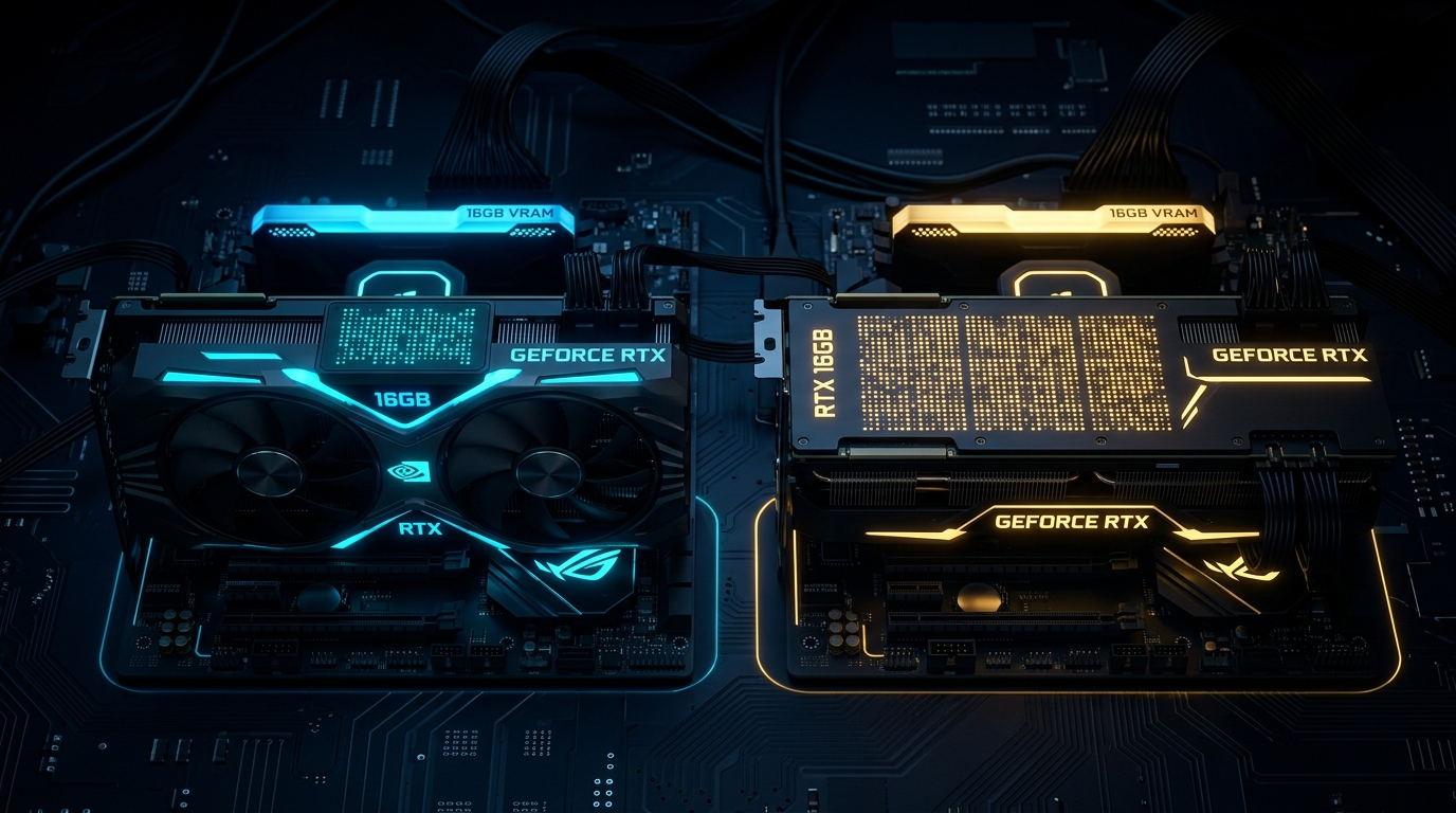 RTX 5070 Ti VRAM 16GB 生成AI RTX 5080比較