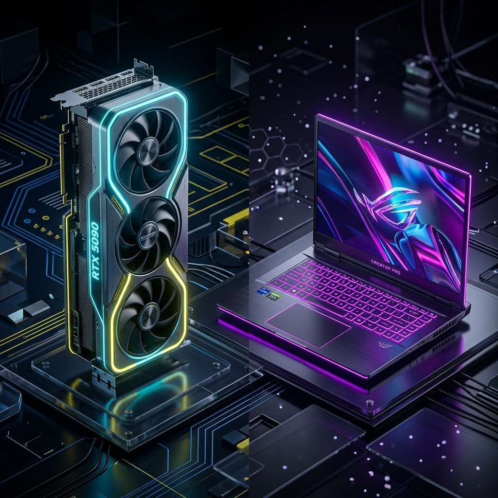 RTX 5090 Desktop vs Laptop