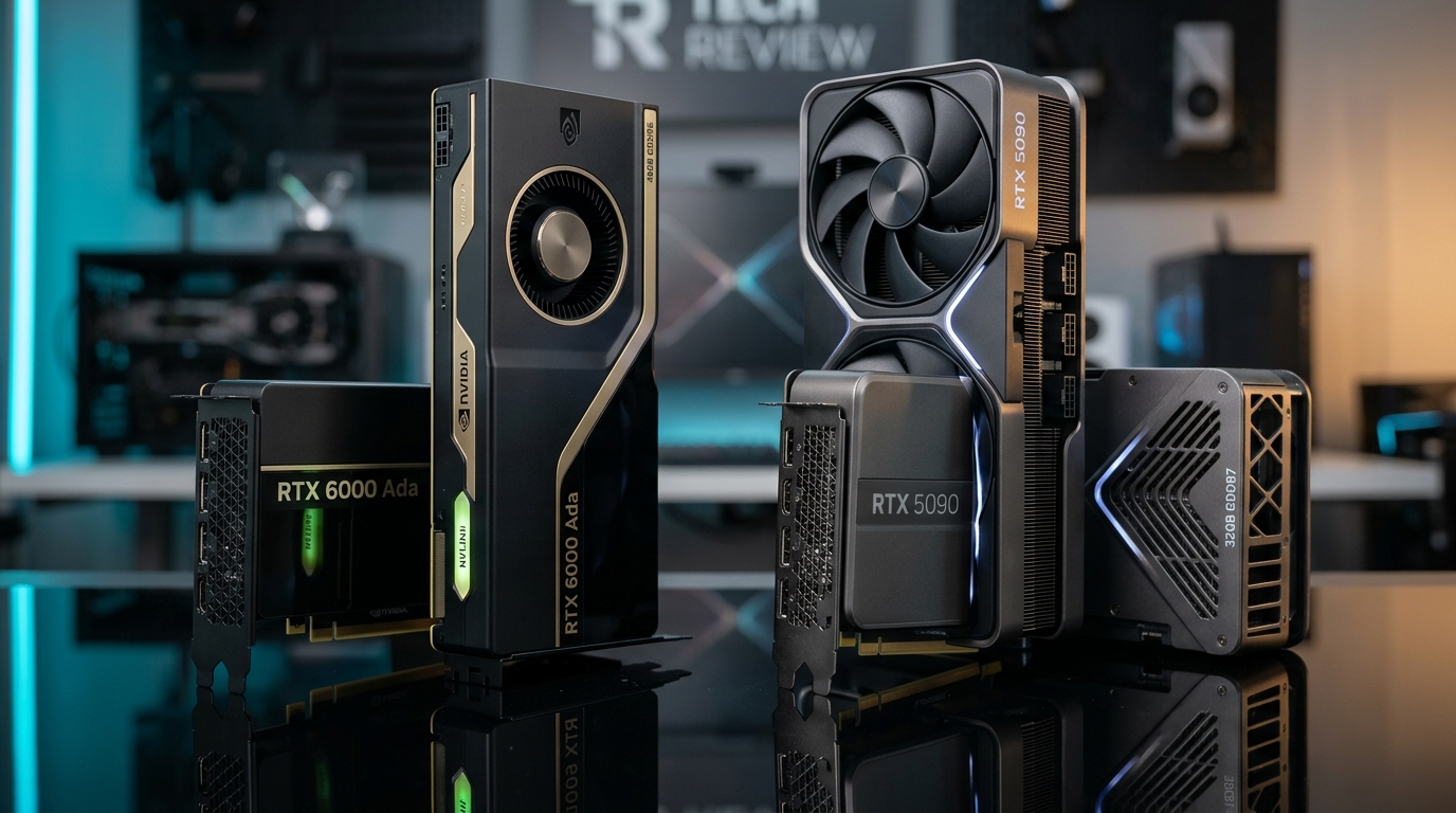 RTX 6000 Ada vs RTX 5090比較|48GB ECCの業務GPUか、32GB GeForceか