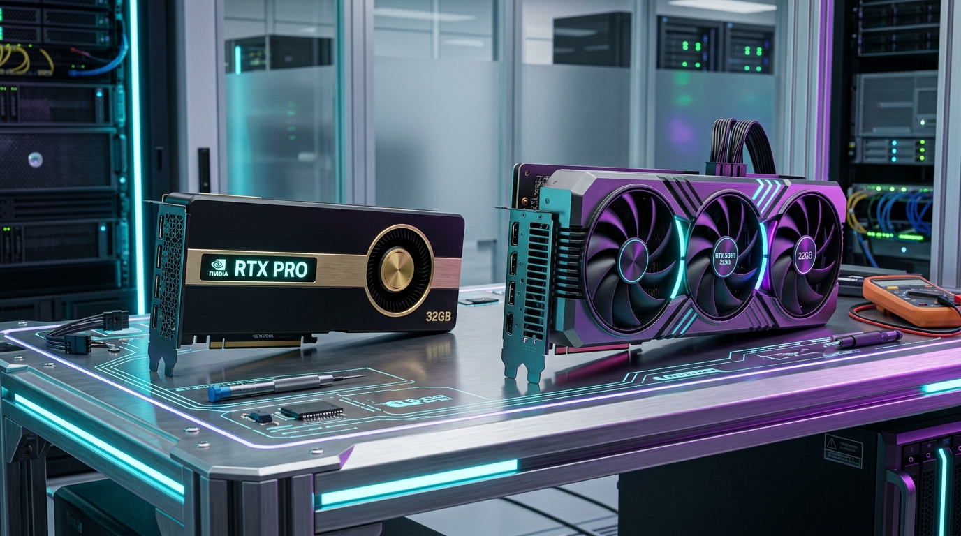 RTX PRO 4500 Blackwell vs RTX 5090
