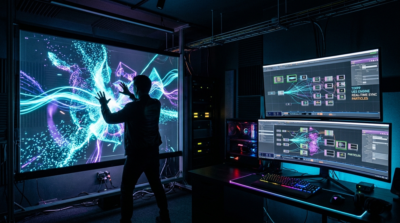 Unreal Engine・TouchDesigner＋生成AIによるリアルタイム表現