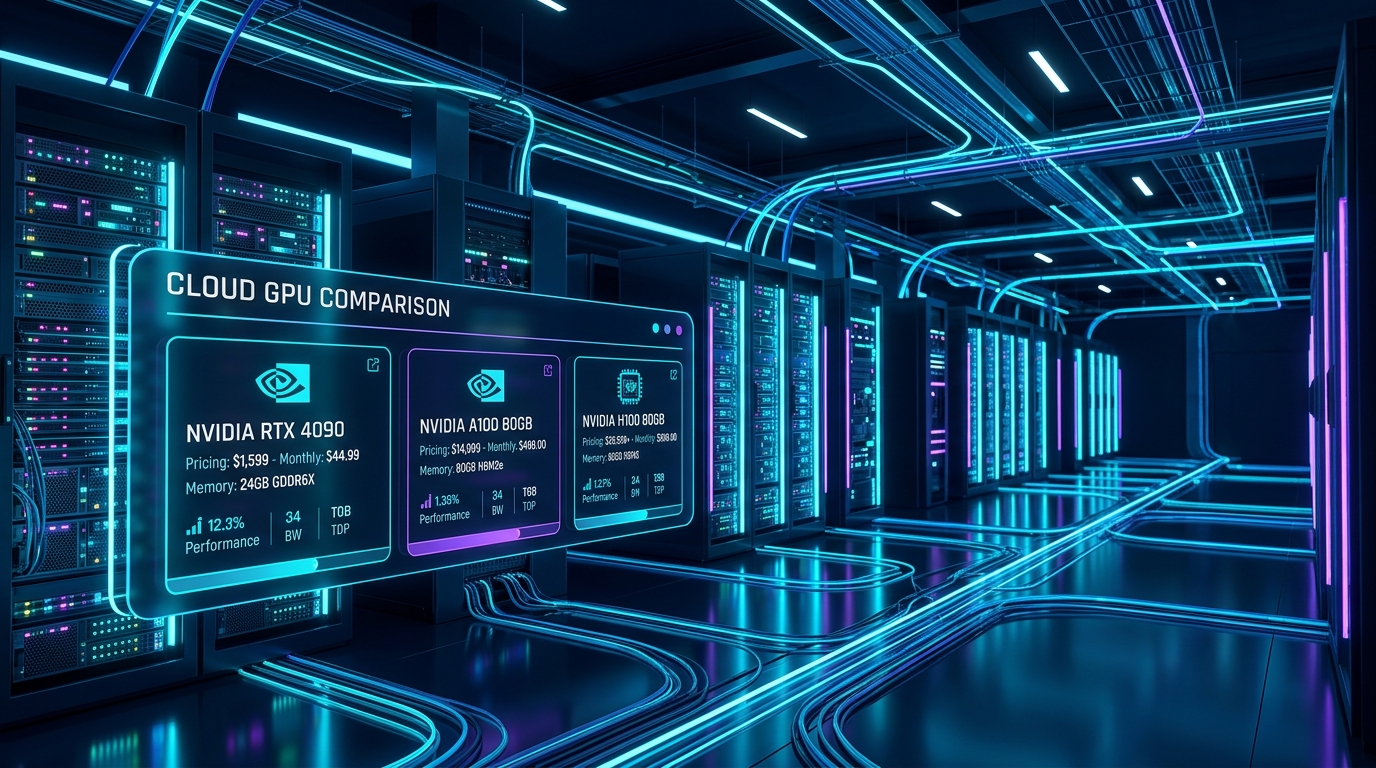 クラウドGPU比較 RunPod Vast.ai Lambda Paperspace